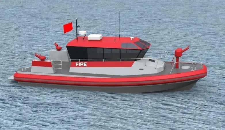 The new 14 metre Fi Fi Vessel from AMC/Angloco/WMD