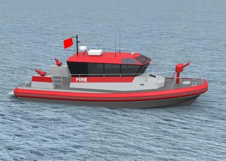 The new 14 metre Fi Fi Vessel from AMC/Angloco/WMD