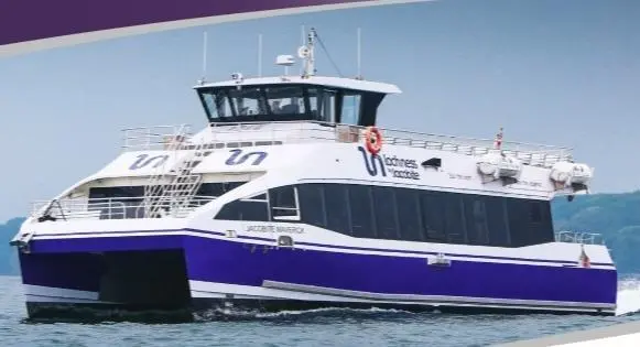 The 'Jacobite Maverick' accommodates 200 passengers