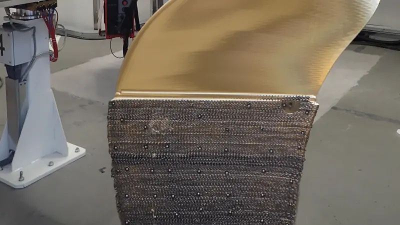 propeller blade demonstrator