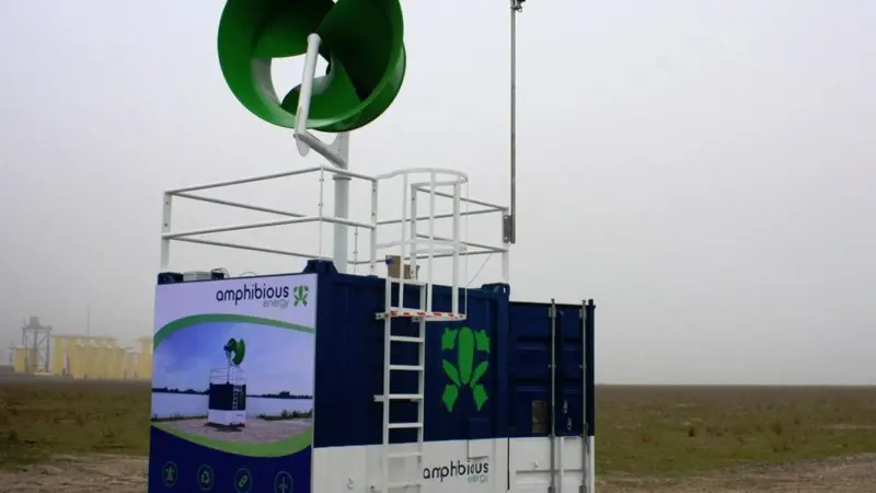 The prototype EnergyPod is currently undergoing trials