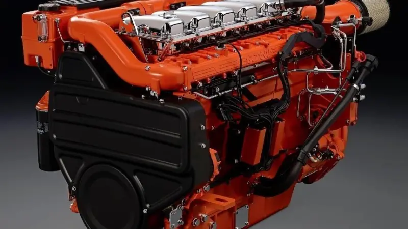 Nanni will offer engines based on the Scania 13 litre, 6 cylinder in-line diesel