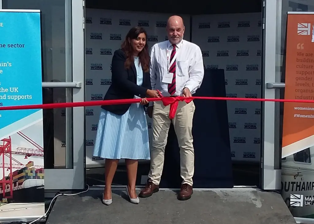 The exhibition was opened by Nusrat Ghani, Parliamentary Under Secretary of State from the UK Department of Transport and Andrew Webster, MD Mercator Media Ltd