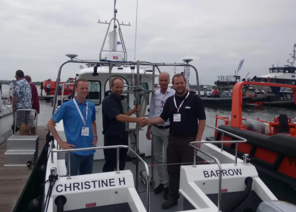 'Christine H Barrow' vessel handover