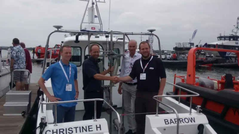 'Christine H Barrow' vessel handover