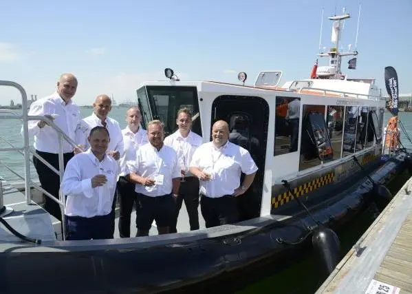 The aluminium-hulled 15m multi-role Cabin RIB was designed specifically for CRC