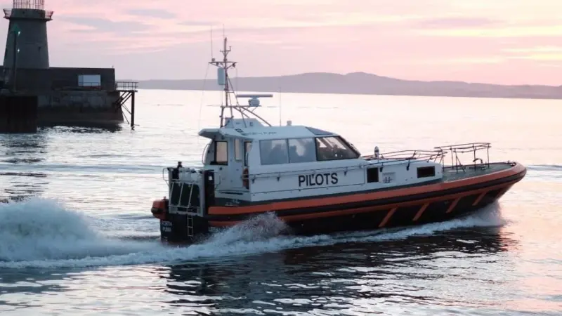The boat is fitted with a pair of Scania DI16 marine diesel engines developing 625bhp at 1800rpm