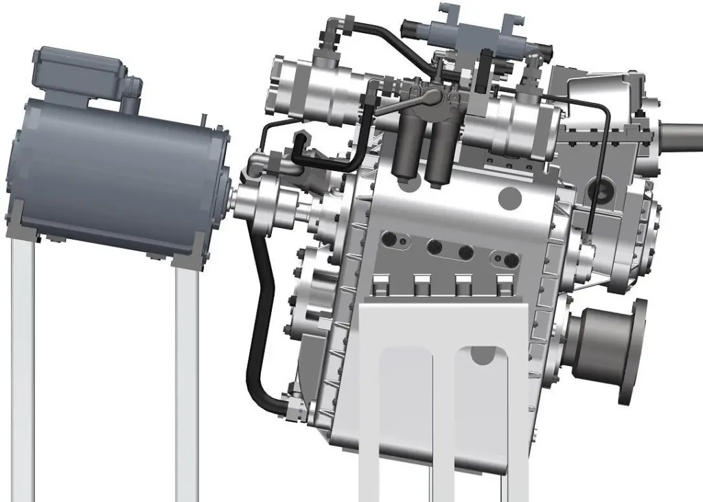 Reintjes ZWVSA 440 U HS06 Down Angle Gearbox