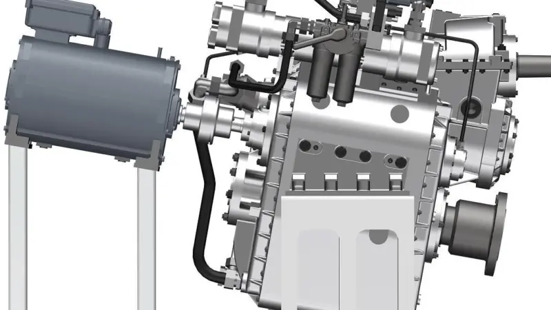Reintjes ZWVSA 440 U HS06 Down Angle Gearbox