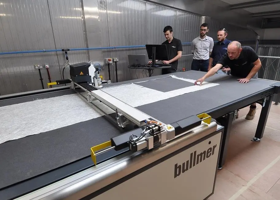 The addition of the new cutting machine will enable Norco to produce kits both faster and more efficiently