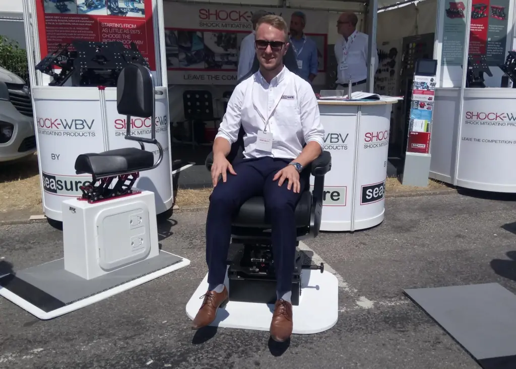 SHOCK-WBV C-series under-seat suspension unit