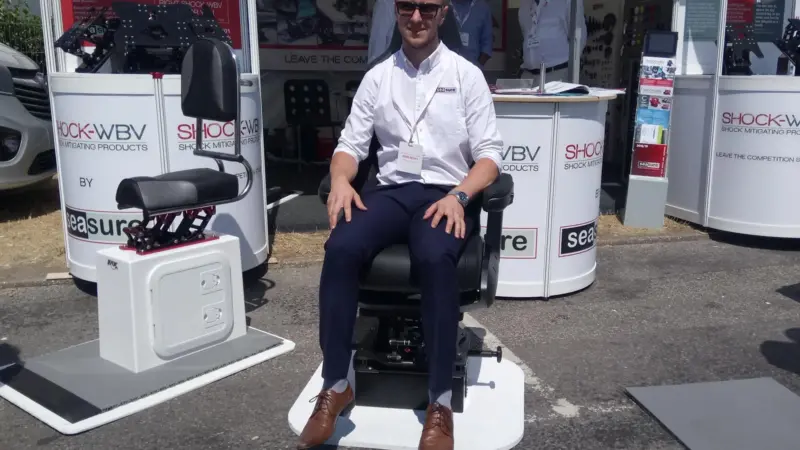 SHOCK-WBV C-series under-seat suspension unit