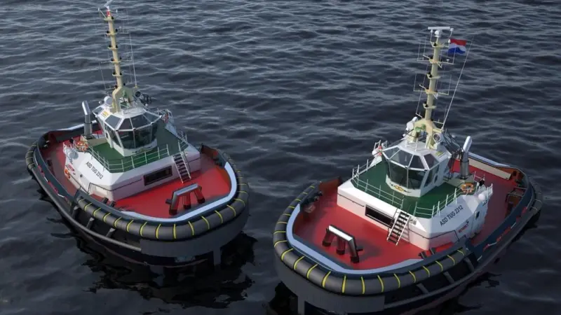 Iskes becomes Damen's lead customer with the order for two new ASD 2312 tugs