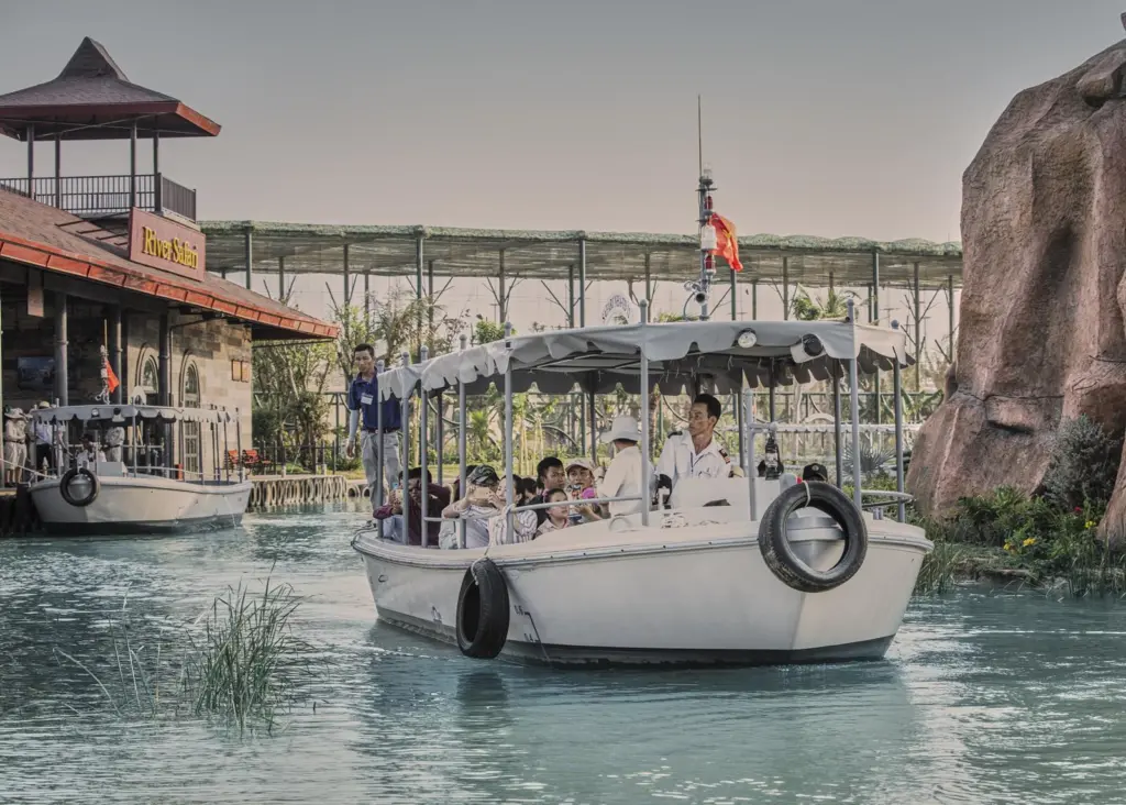 The electric boats will allow guests to get close to the rare animals that live in the River Safari Photo: Torqeedo