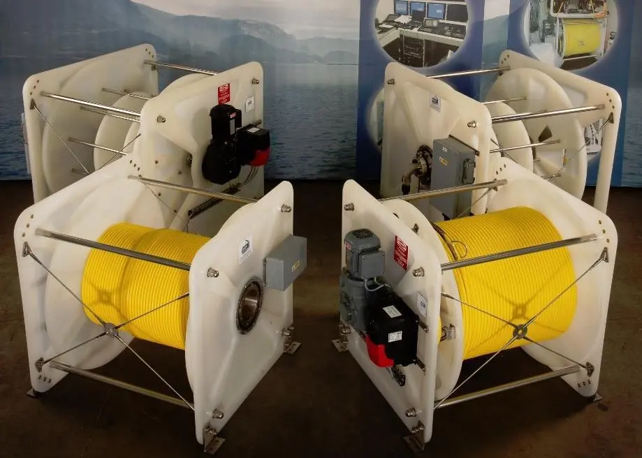 The Mk8 is unique in its ability to provide operators of small and medium sized ROVs up to 1100m of tether storage