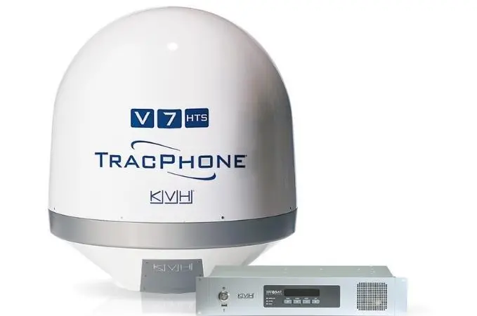 KVH's V7 HTS terminal