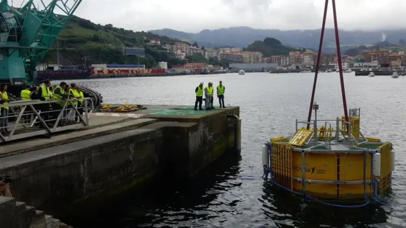 The launch of Harsh Lab at Bermeo Port