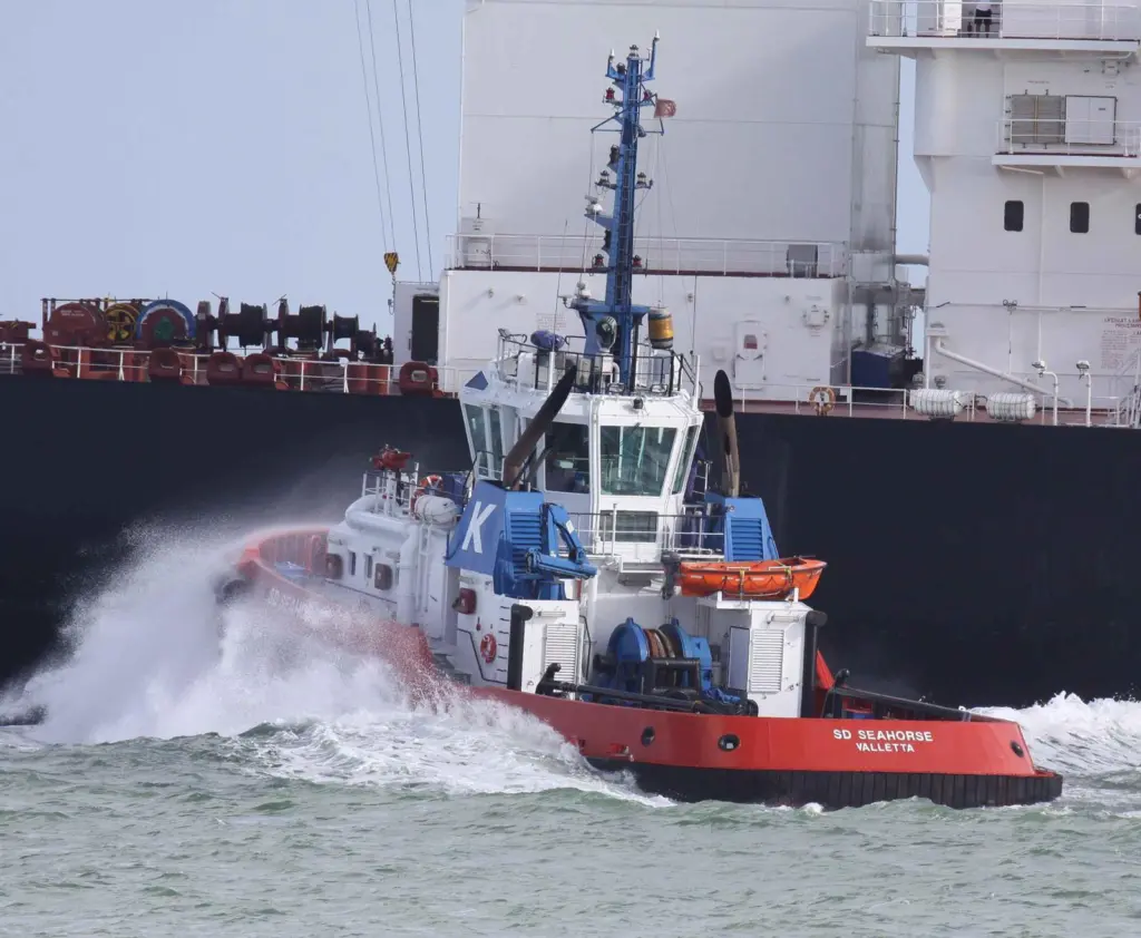 Stability in all conditions is an important consideration for tug masters (Peter Barker)