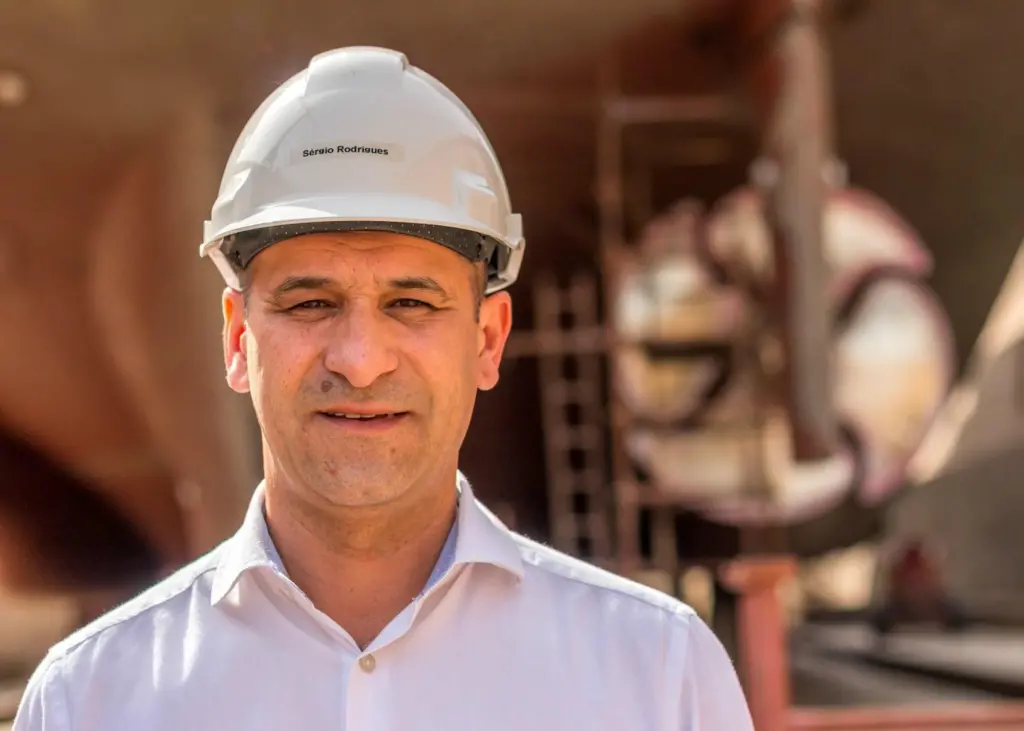 Sergio Rodrigues: “We are located in a prime position in the centre of a European capital city which enjoys 300 days of sunshine a year. This provides ideal ship repair and conversion conditions"