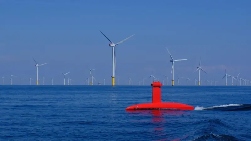 DriX is a new breed of AUSV that has the ability to accommodate a hydrographic and geophysical survey Photo: Bibby HydroMap