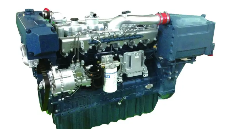 The Yuchai engines available from Mermaid Marine range in power from 70 – 1035hp Photo: Mermaid Marine
