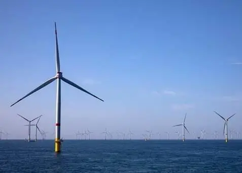 Rentel has finished the installation of its last two wind turbines in the Belgian North Sea Photo: Rentel