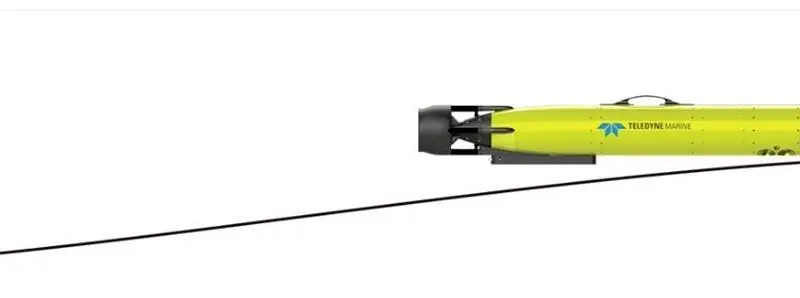 Gavia AUV configured with Sonar Training Target module installed