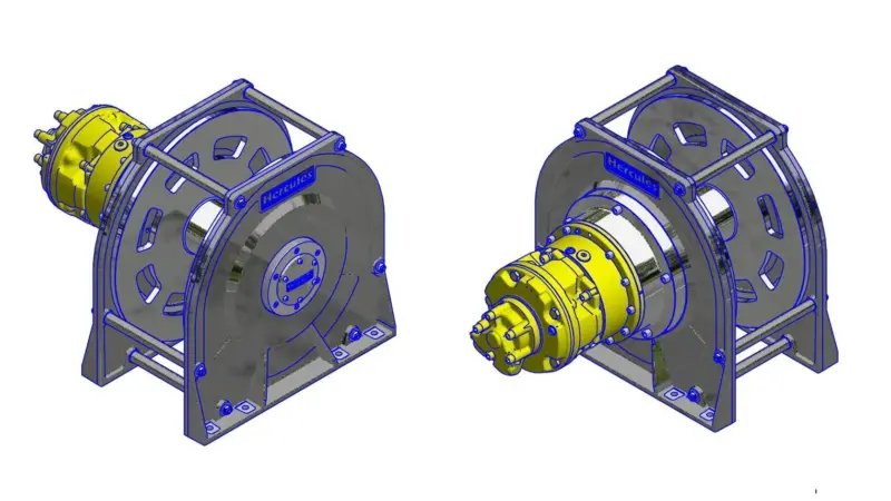 Hercules Hydraulics’ Universal deck winch can be tailored to match the application.