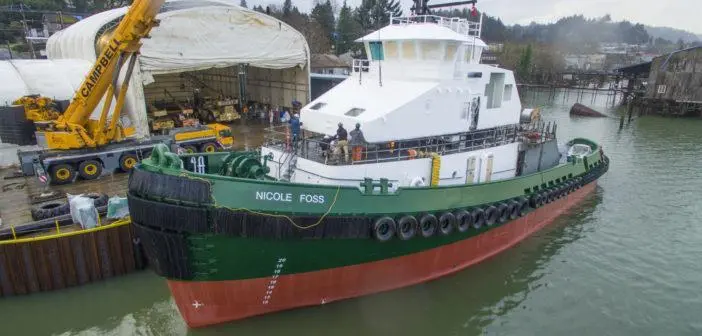 'Nicole Foss' was Foss Rainier Shipyard's last delivery (Foss Maritime)