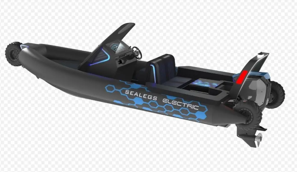 While this first electric version is aimed at the high end leisure market, subsequently the technology will filter down to improve the company's commercial and SAR vessels