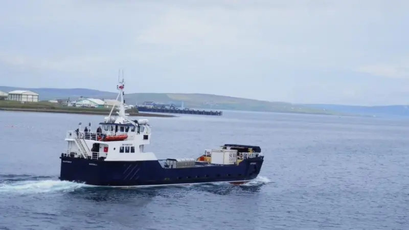 Shapinsay ferry will be the test bed for the new technology