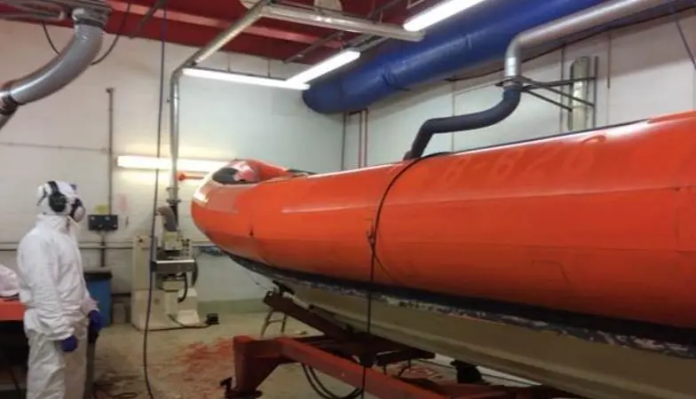 'Atlantic 85' with side fendering removed (Photo: RNLI)