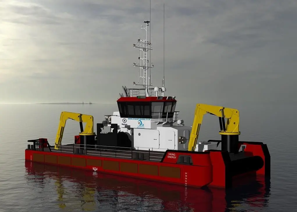 The Viking Energy fits in with Graham Stewart’s vision to deliver a broad range of marine services for the offshore renewables industry