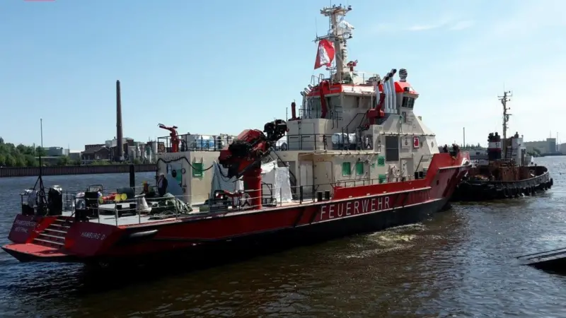 Branddirector Westphal will cope with a new generation of big ships