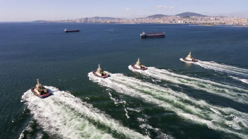 Svitzer's RAstar 2900SX quartet have now arrived in Morocco (Sanmar)