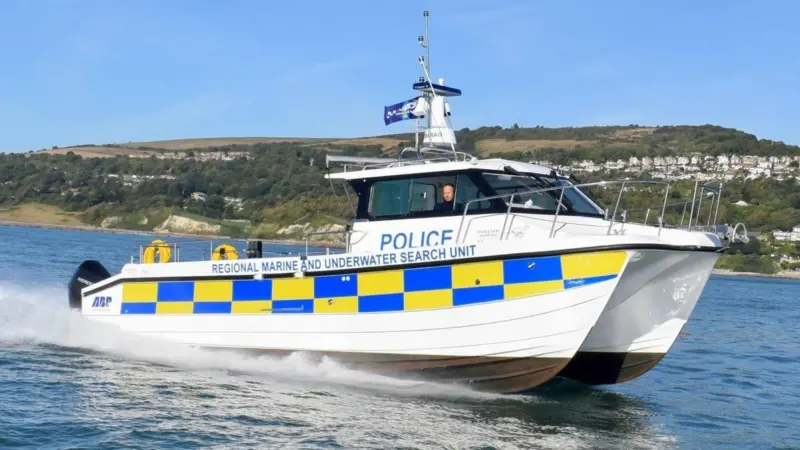 The core duty of '5 Bells' is to provide a versatile craft to facilitate the many roles of the Underwater Search and Marine Team Photo: Cheetah Marine