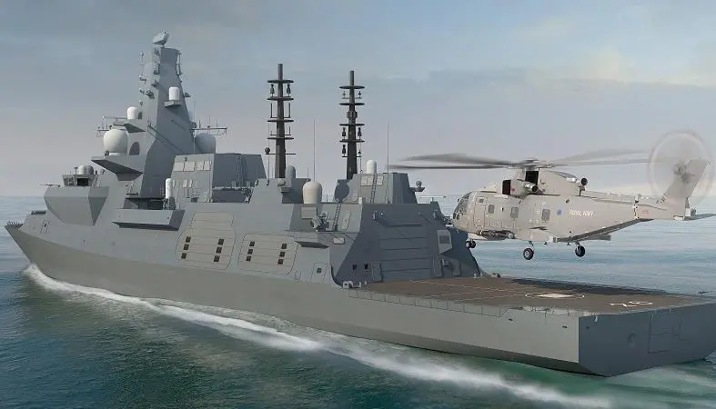 Royal Navy frigate