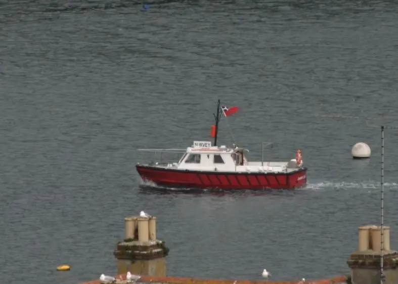 The 9-metre MSB 'James Caird' was built by Halmatic in 1986 to be carried on board the Royal Navy's Antarctic Survey vesselsThe 9-metre MSB 'James Caird' was built by Halmatic in 1986 to be carried on board the Royal Navy's Antarctic Survey vessels