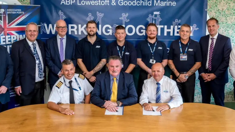 ORC pilot boat contract signing