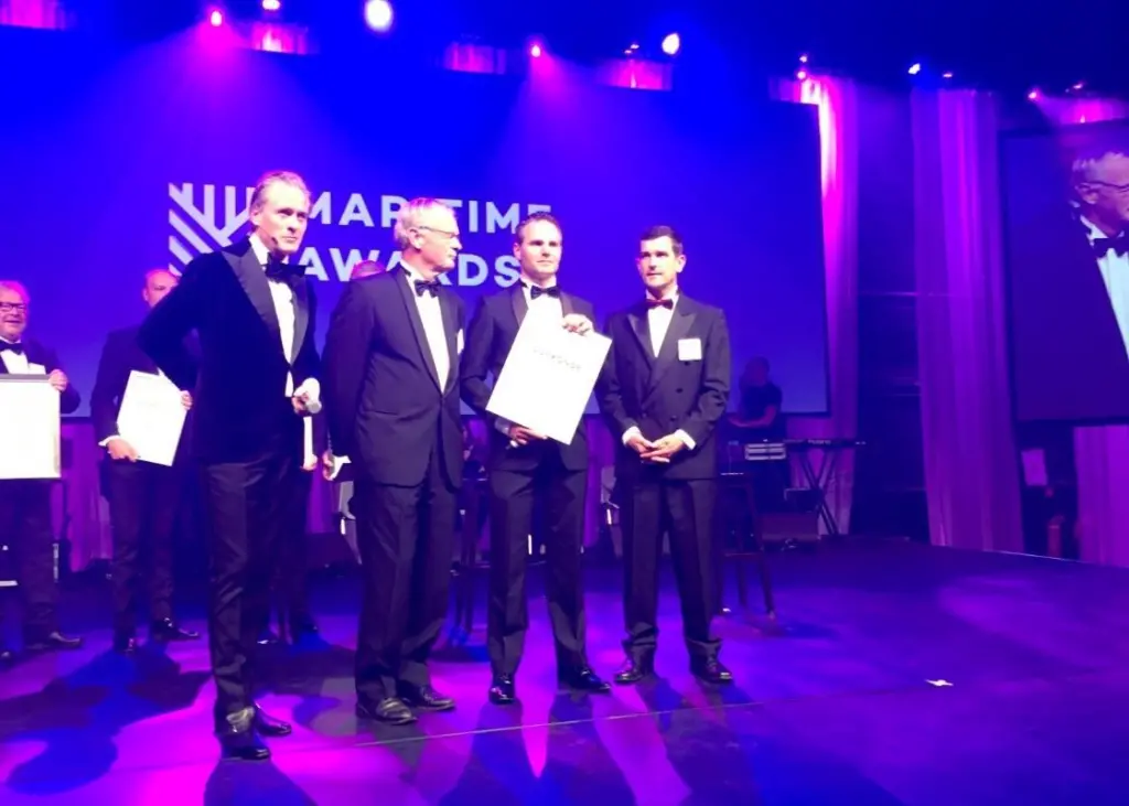 KNVTS Ship of the Year award ceremony
