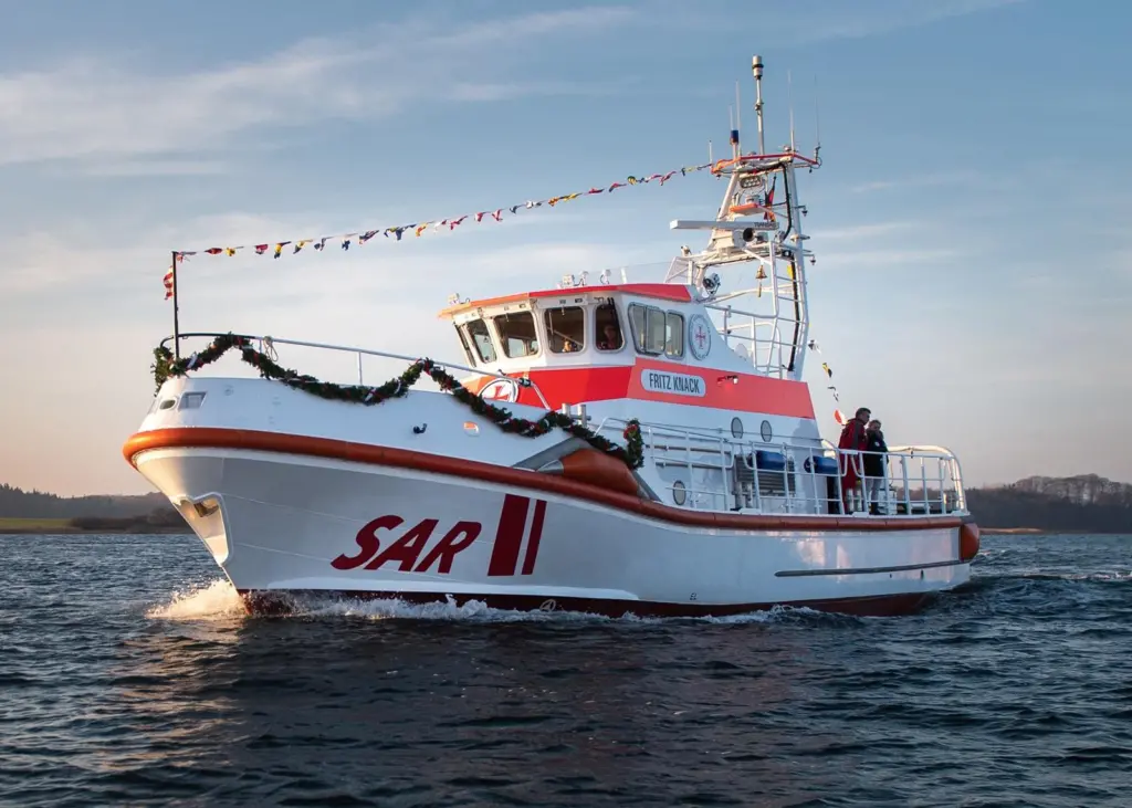 Fritz Knack joins German rescue fleet (Photo: DGzRS)