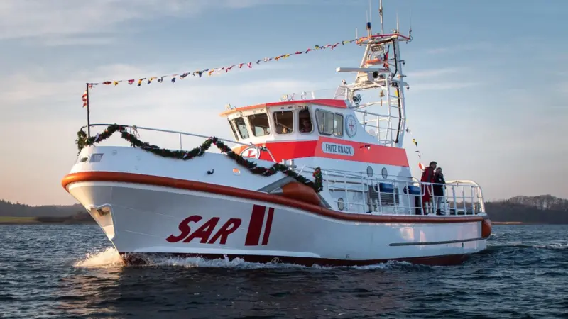 Fritz Knack joins German rescue fleet (Photo: DGzRS)