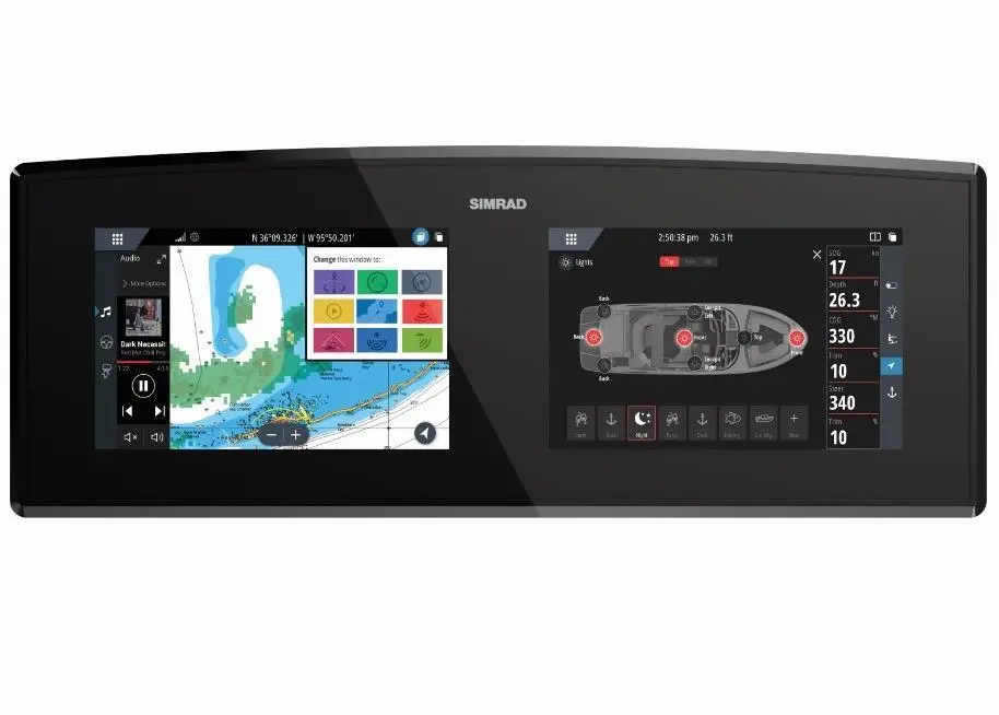 Now even more information is available in one dashboard thanks to Navico