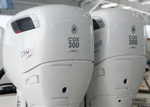 The CXO300 was launched in October at the Fort Lauderdale International Boat Show