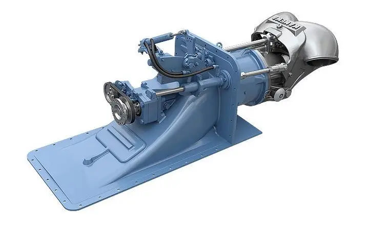 The seven Kamewa A5 models will step up from 100kW to 1,230kW – the A29-5 being the first on the market