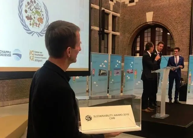 CMB has won the award with its Hydroville shuttle, the first passenger vessel to be powered by hydrogen