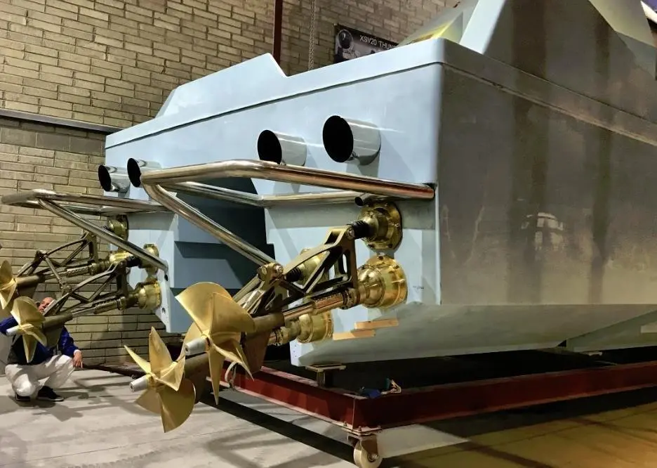 Frank Kowalski describes the France Helices drives as "engineering works of art"