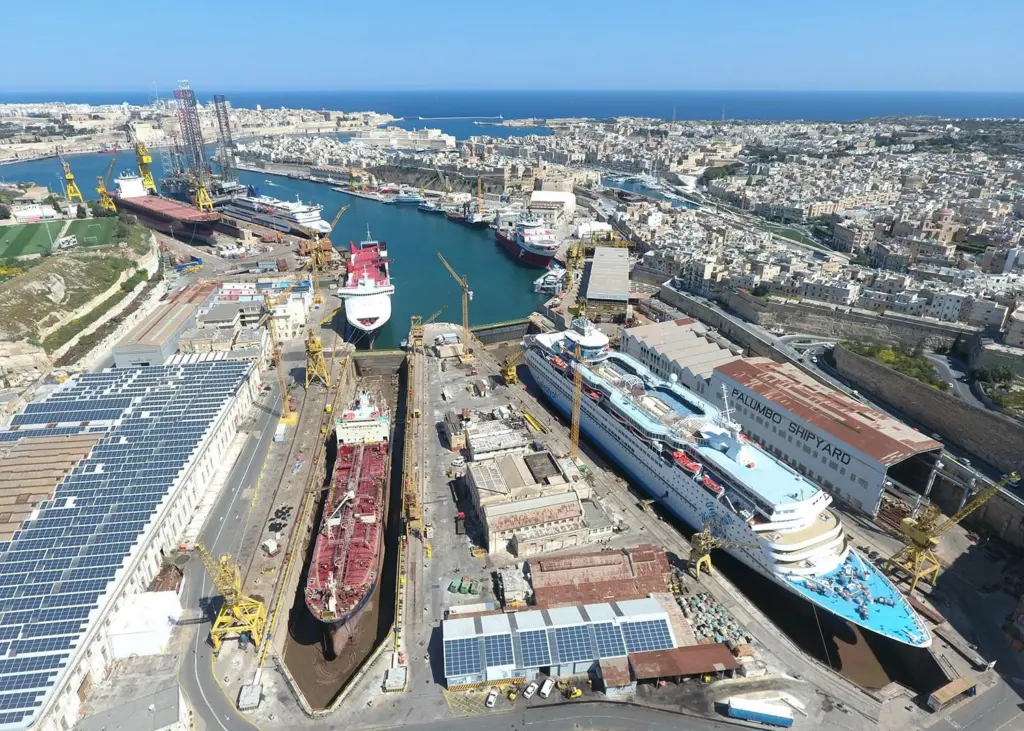 SKF is providing technology services to the Palumbo Shipyard Photo: SKF
