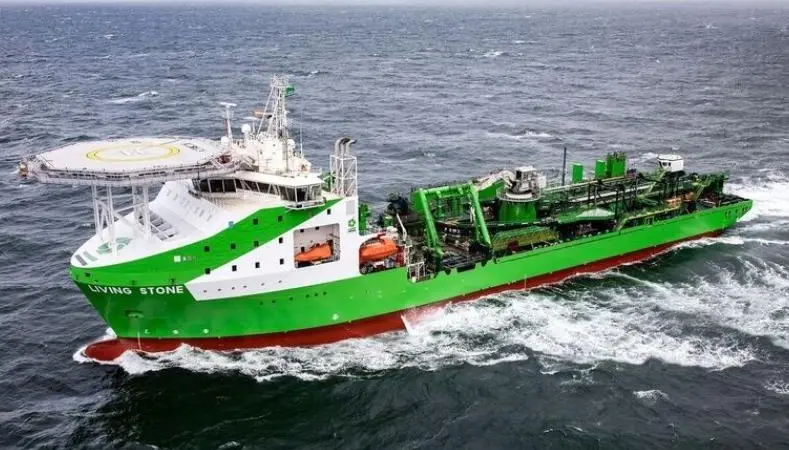 Living Stone is considered to be one of the most productive and efficient vessels of its type (Photo: IHC)