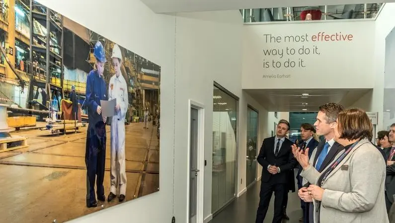 BAE training centre opening